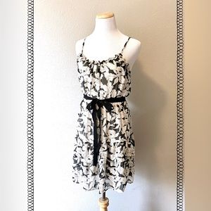 American Eagle Floral Midi Sleeveless Summer Dress